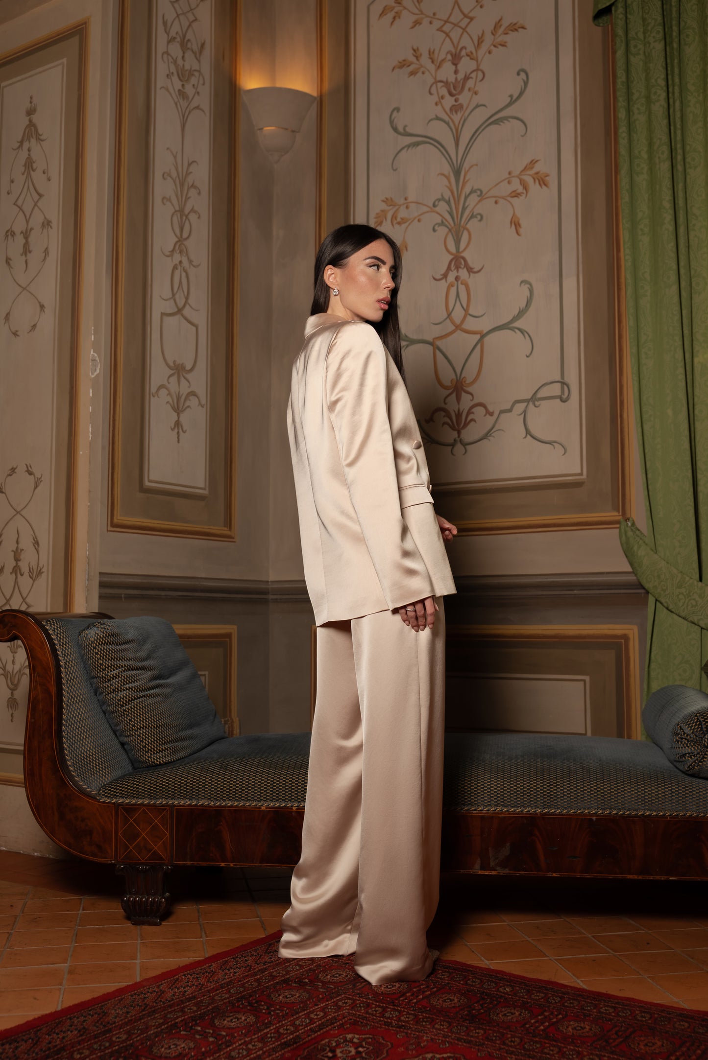Tailleur Camelia Champagne