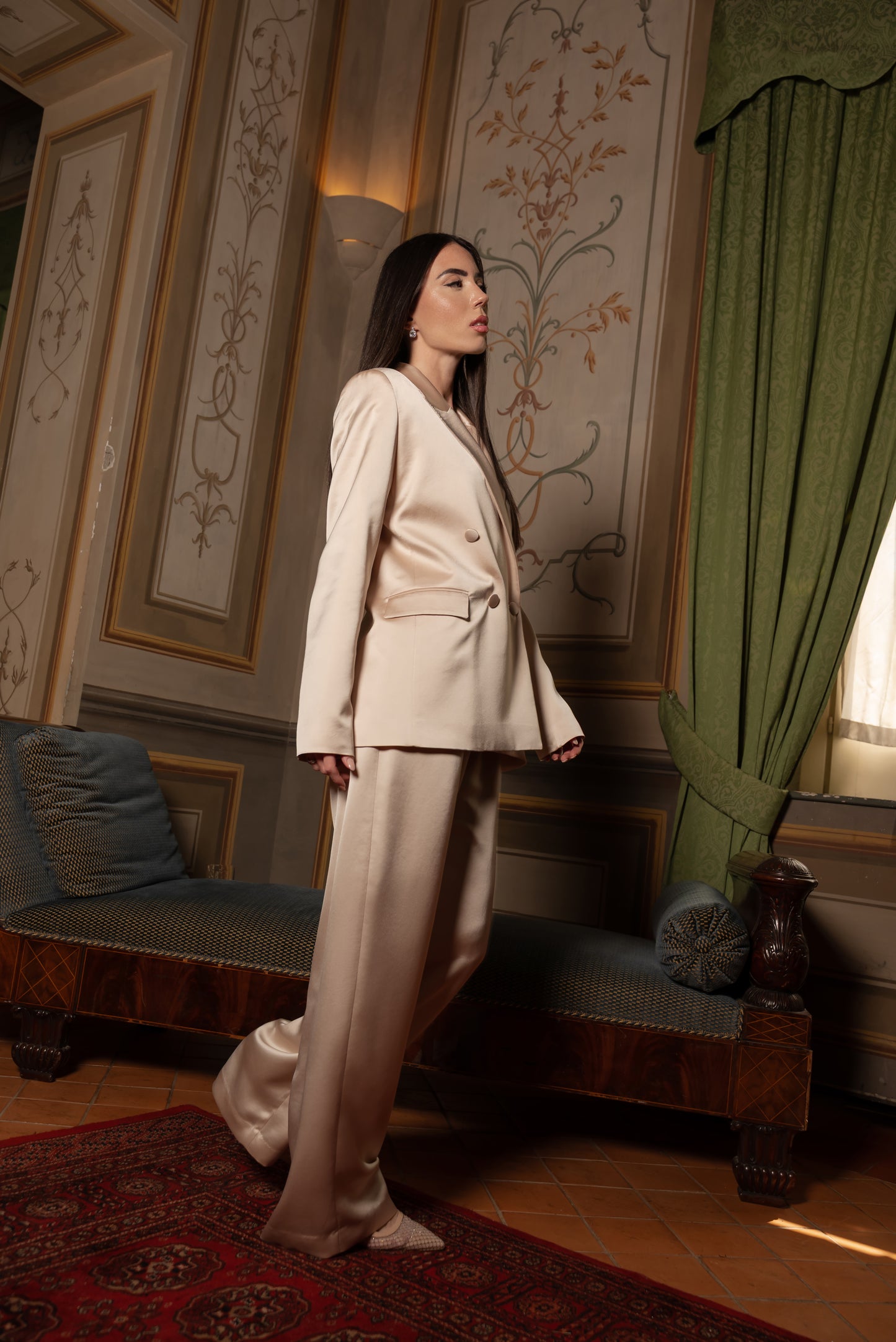 Tailleur Camelia Champagne