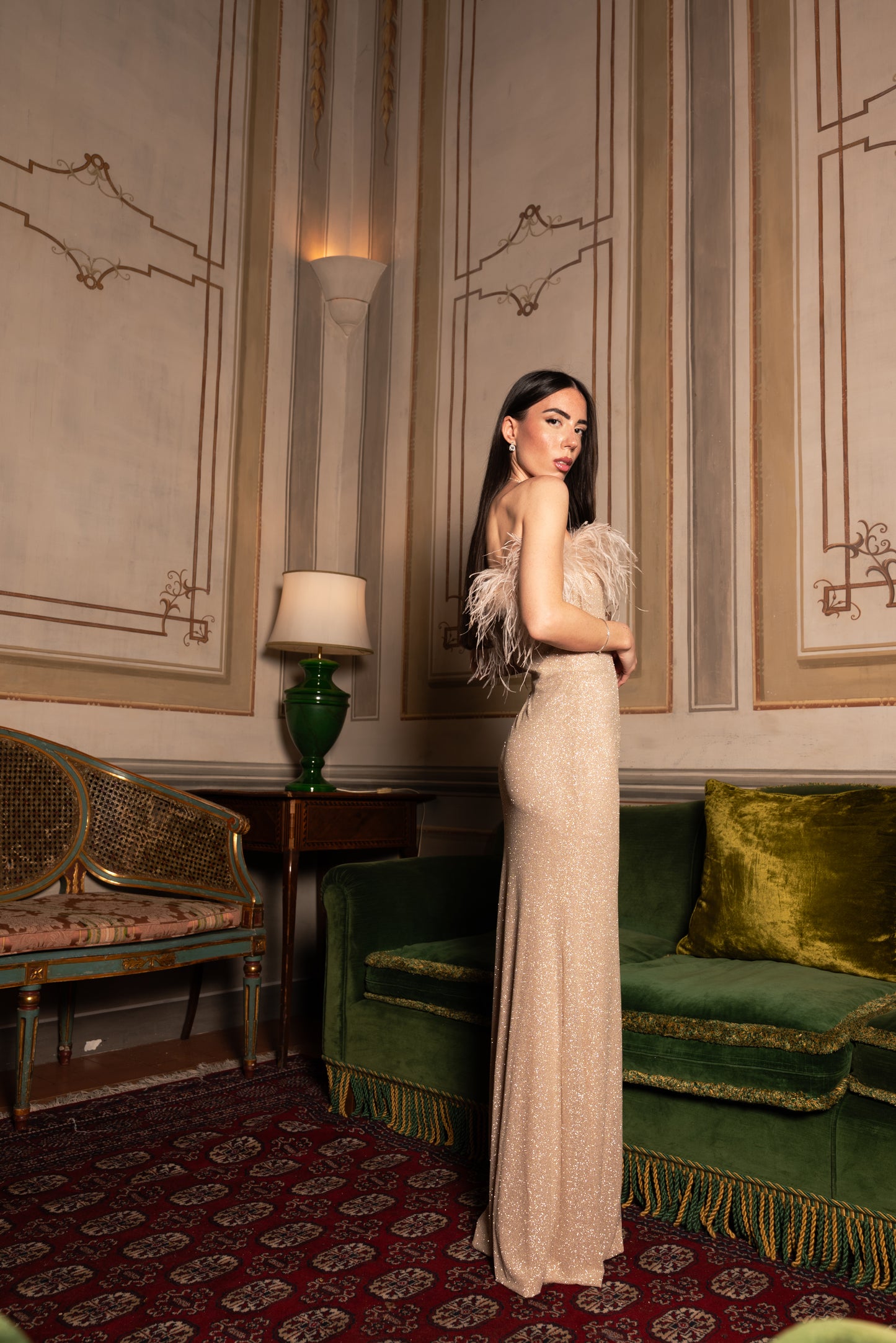 Abito Brillance Nude