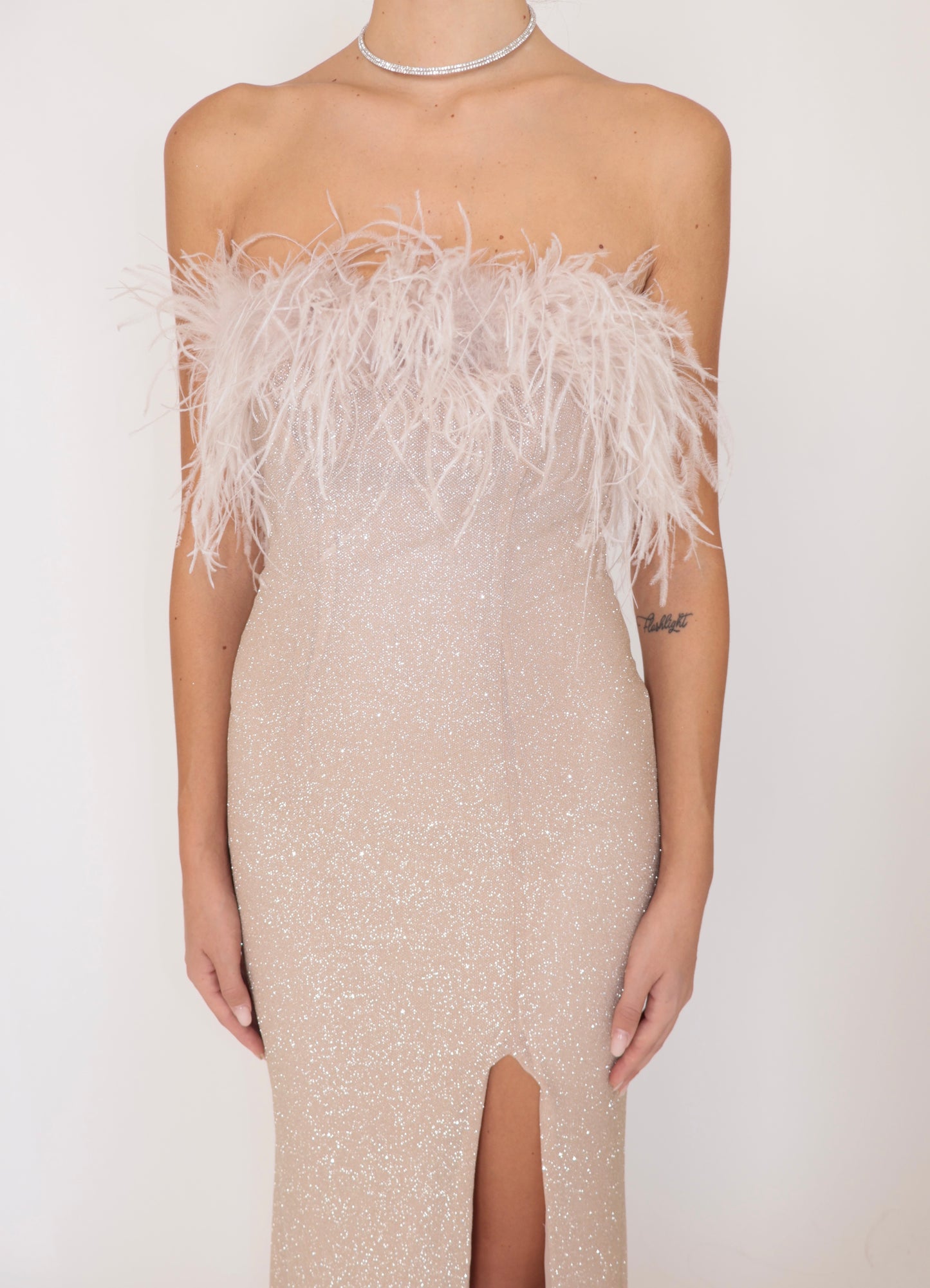 Abito Brillance Nude
