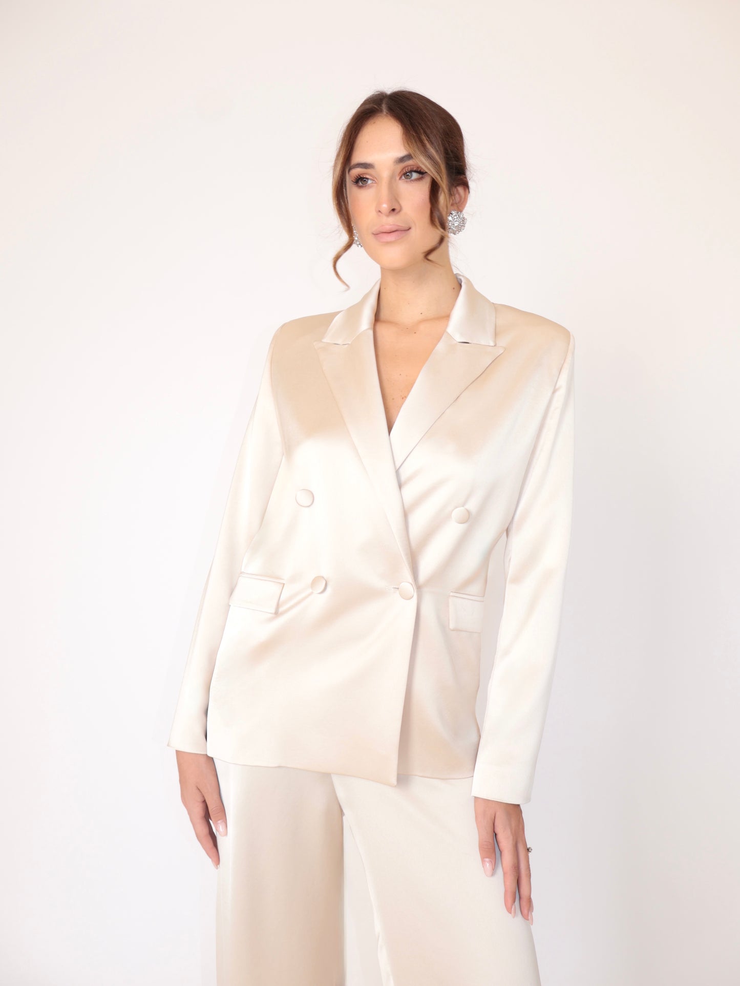 Tailleur Camelia Champagne