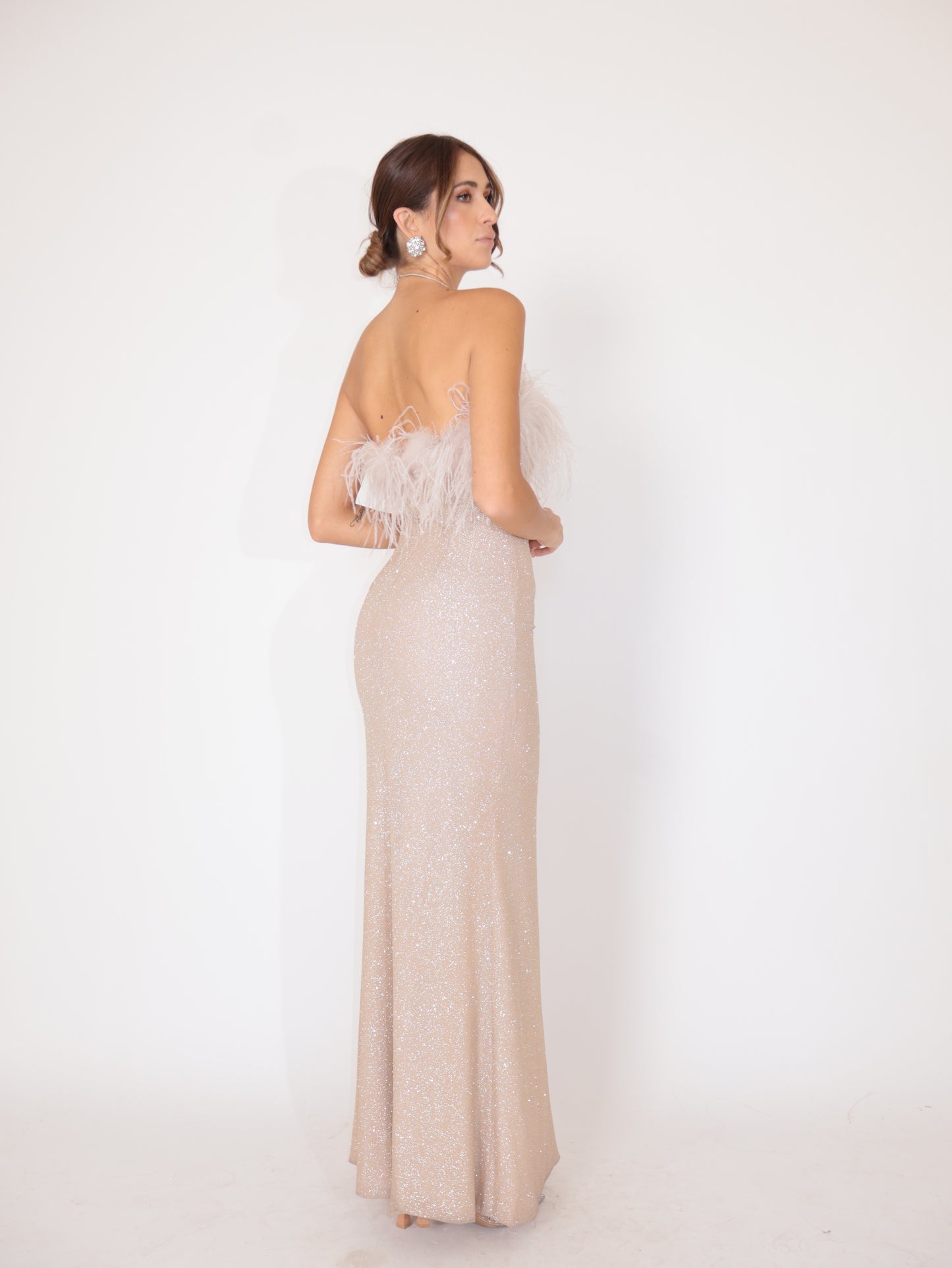 Abito Brillance Nude