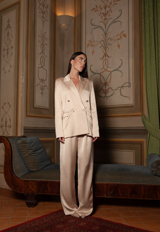 Tailleur Camelia Champagne